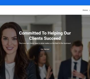 Professional Legal Services Website