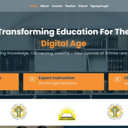 Mentors Academia – Education Website for Students